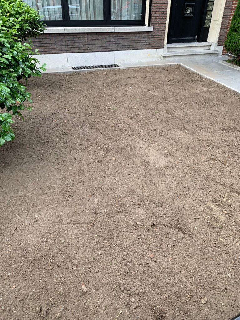 Ground Preparation - lawn